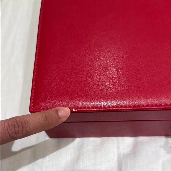Red Jewelry Organizer Box